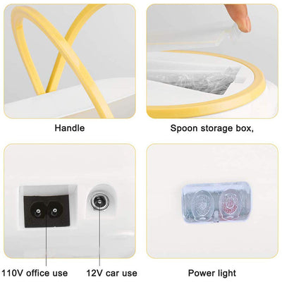 Lonchera Eléctrica de Tres Compartimentos para Auto y Oficina - Image 12
