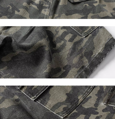 Pantalones Cortos de Trabajo Camuflaje Americano - Image 10