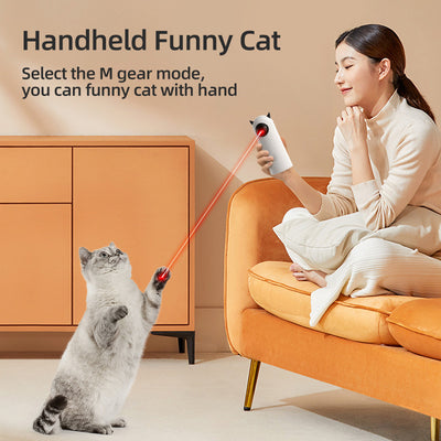 Juguete Interactivo Automático con Láser Infrarrojo para Gatos - Image 10