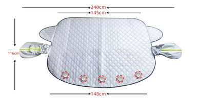 Visera Magnética Anticongelante con Protección Solar Reforzada - Image 9