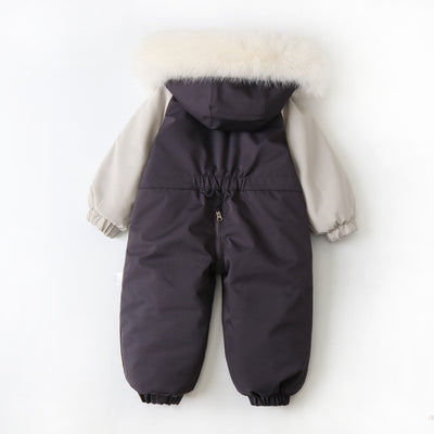 Traje de Esquí Infantil con Combinación de Colores - Mono Térmico - Image 36