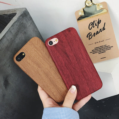 Funda de Madera para Celular con Cuero Suave y Grano Natural - Image 3