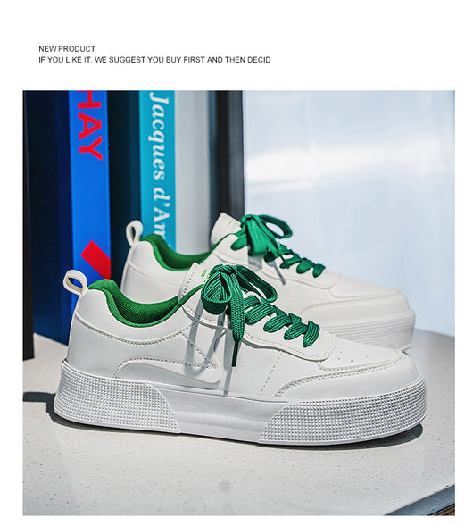 Tenis Blancos Casuales Versátiles para Hombre - Image 23