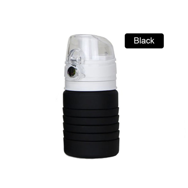 Botella de Agua Plegable de Silicona para Deportes y Viajes - Image 7