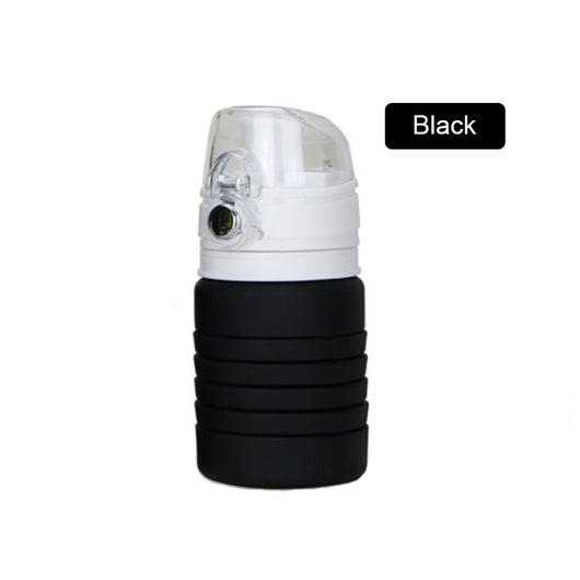 Botella de Agua Plegable de Silicona para Deportes y Viajes - Image 7