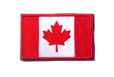 Parche Bandera Canadiense con Velcro - Bordado Bandera Quebec - Image 6