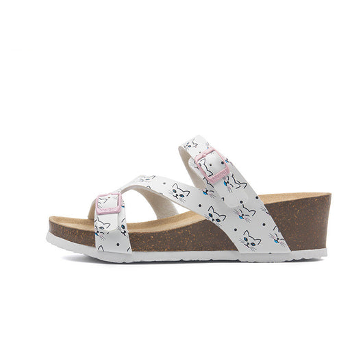 Sandalias de Corcho con Tacón Alto para Playa - Comodidad y Estilo - Image 20