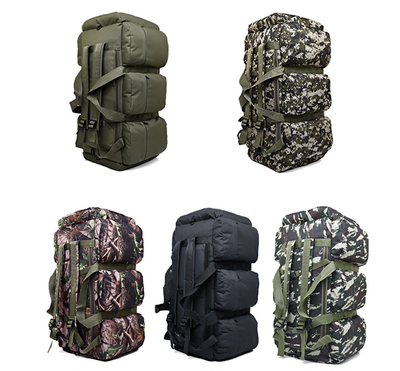 Mochila de Montaña 90L Camuflaje para Expediciones - Image 4