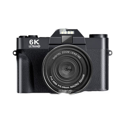 Cámara Mirrorless 6K HD Retro - Profesional y Compacta - Image 5
