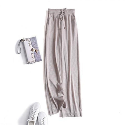 Pantalones Rectos Sueltos con Estampado Floral - Image 8