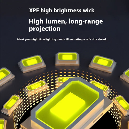 Luz Solar para Bicicleta con Claxon Integrado - Image 2