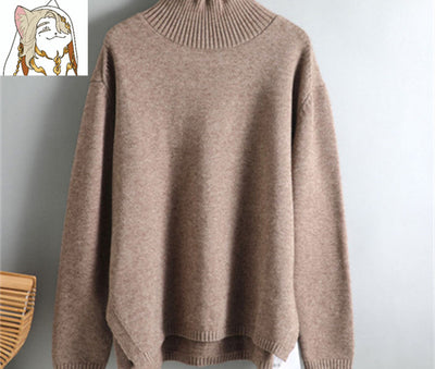 Suéter Oversize Grueso para Mujer - Abrigo Cómodo Otoño Invierno - Image 18