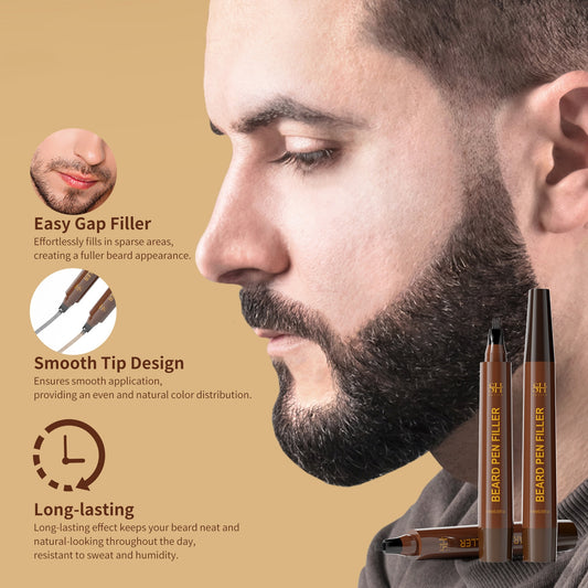 Rellenador de Barba y Cejas Resistente al Agua y Sudor - Image 2