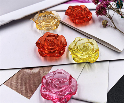 Cuentas de Cristal Transparente AB para Pulseras DIY - Agujero Recto - Image 22