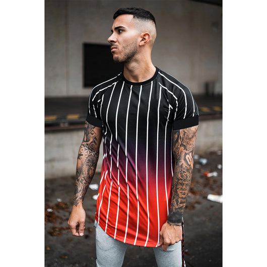 Camiseta Estampada de Manga Corta para Hombre