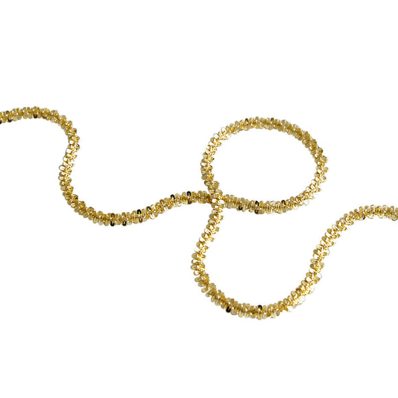 Collar de Plata 925 con Diseño Gipsófila para Clavícula