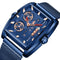 Reloj para Hombre con Malla Tipo Barril y Protección Anti-Milan