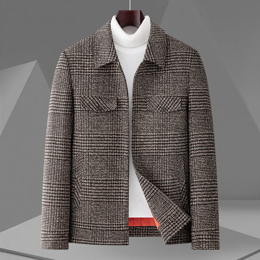 Chaqueta Casual de Solapa para Hombre - Estilo Otoño Moderno - Image 7
