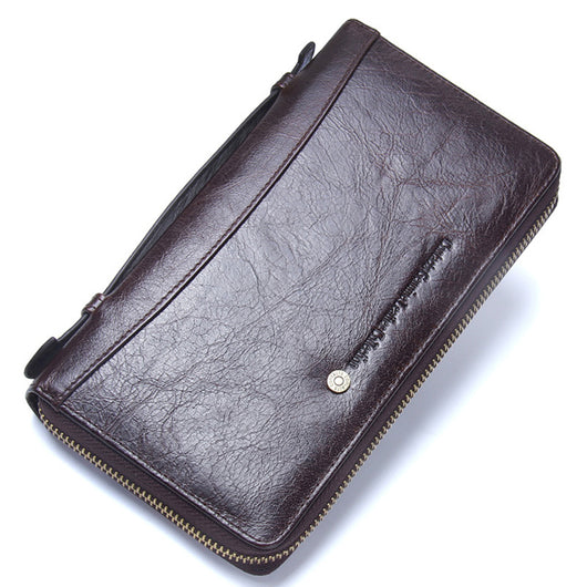 Billetera Multifuncional de Cuero Genuino para Hombre con Compartimentos Premium - Image 5