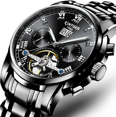 Reloj Mecánico de Acero Inoxidable Sólido - Image 5