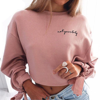 Sudadera Cropped Independiente
