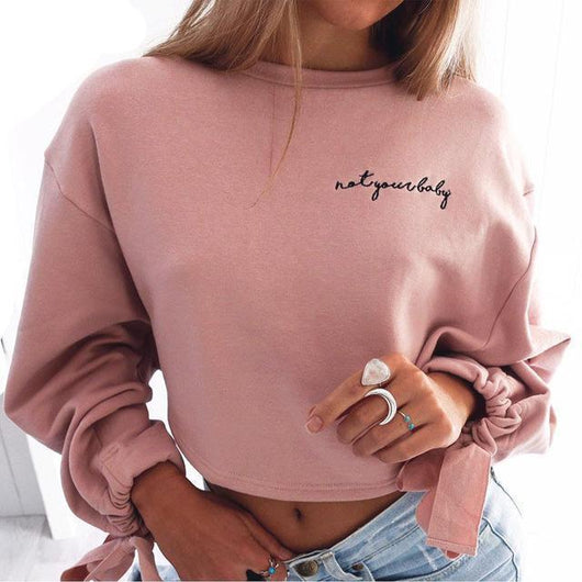 Sudadera Cropped Independiente