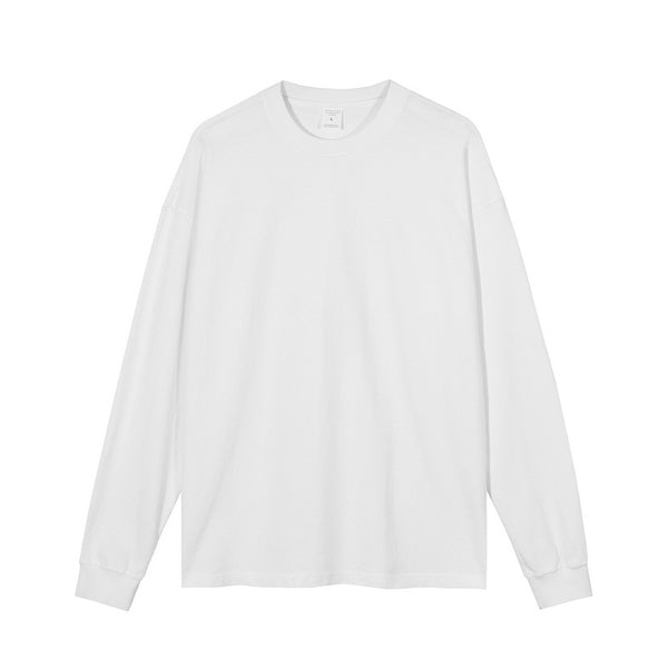 Camiseta Vintage Lavada Oversized de Manga Larga Premium
