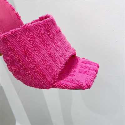 Sandalias y Pantuflas de Tacón Alto Talla Grande - Image 3