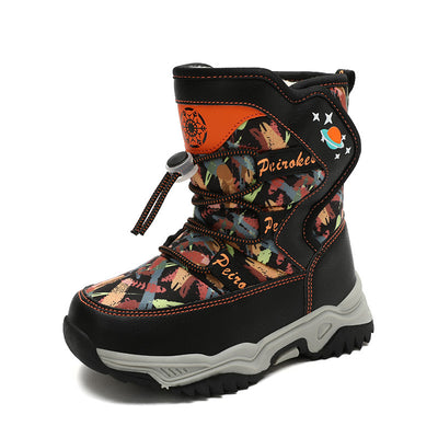 Botas de Nieve Térmicas para Niños - Algodón Grueso y Calidez Extrema - Image 2