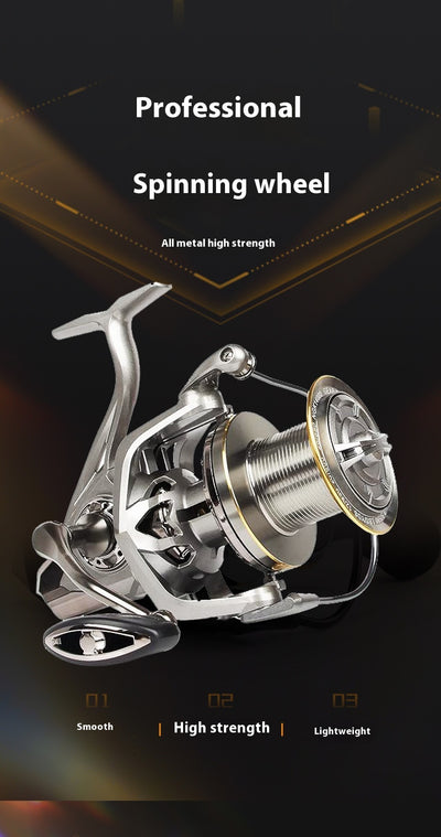 Carrete de Pesca Giratorio de Metal Luya - Image 19