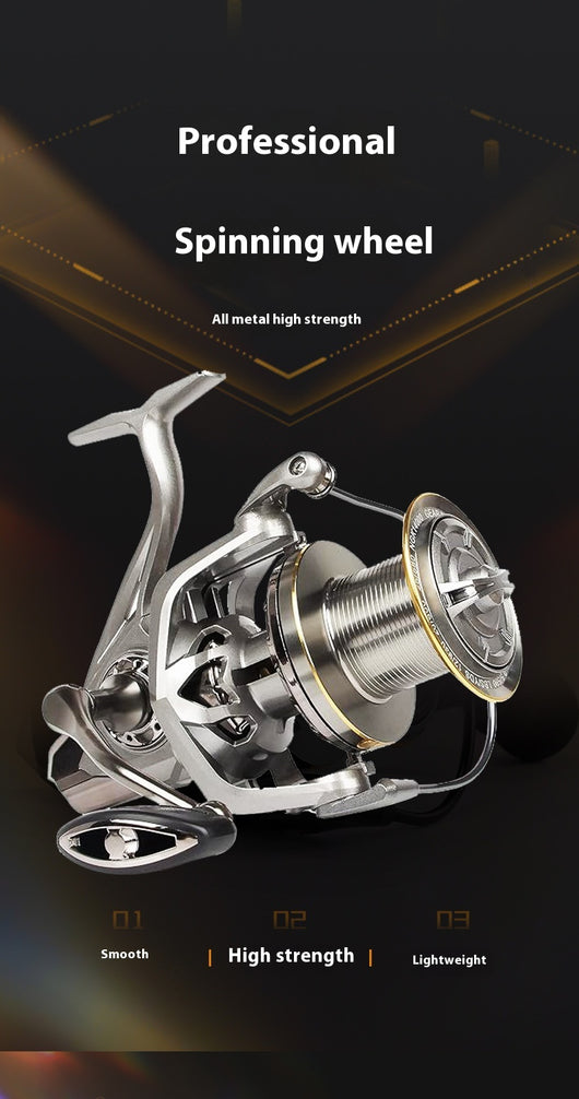Carrete de Pesca Giratorio de Metal Luya - Image 19