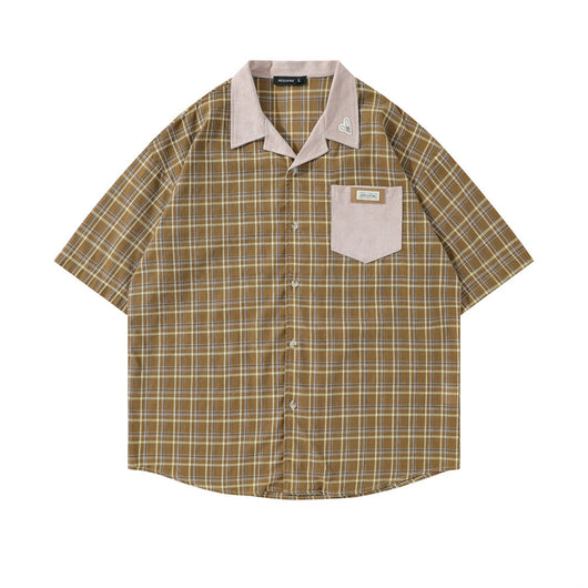 Camisa de Cuadros Manga Corta para Hombre - Image 17