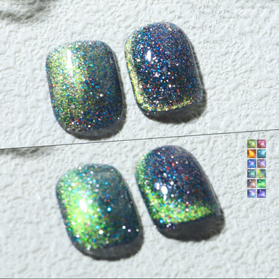 Esmalte de Gel Gato Ahumado Aurora Galaxia Brillante - Image 13