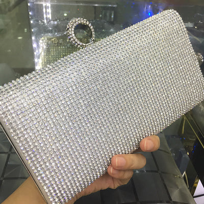 Bolso de Mano Dama Spot Incrustado en Diamantes - Image 6