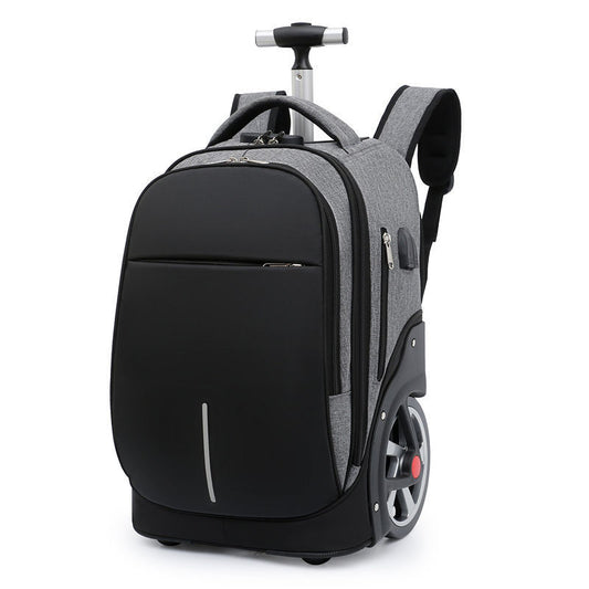 Mochila Escolar Trolley Multifuncional de Gran Capacidad con Ruedas y Escaleras - Image 2