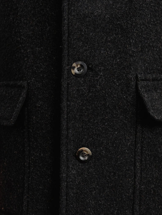 Abrigo de Lana Clásico Británico para Otoño e Invierno - Image 9