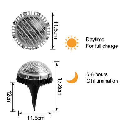 Luz Solar Subterránea Impermeable para Jardín - Image 11