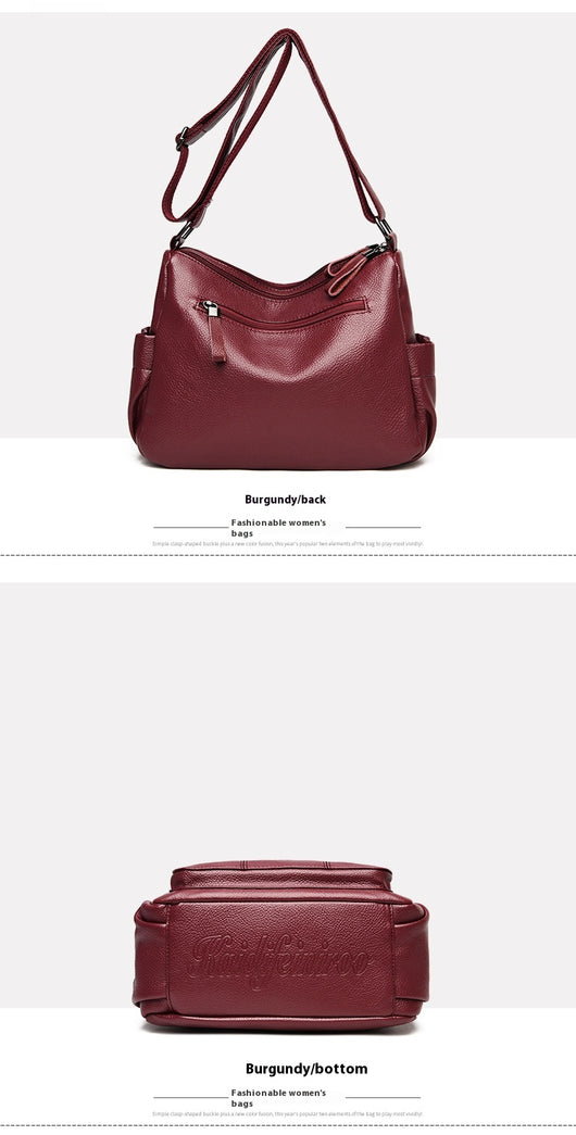Bolso Crossbody de Cuero Genuino para Mujer - Gran Capacidad - Image 20