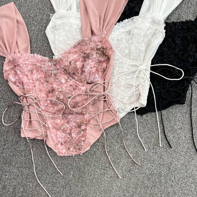 Top Encaje con Tirantes Finos - Slip Elegante para Usar Visible - Image 15