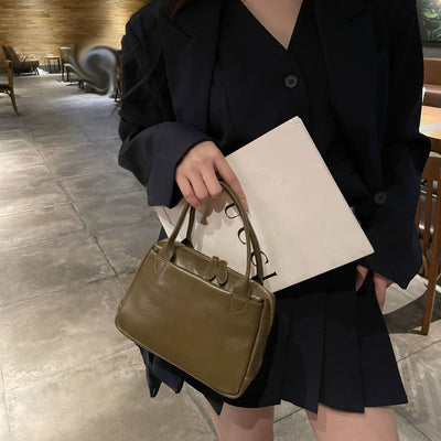 Bolso Crossbody Casual con Cierre de Cremallera para Mujer
