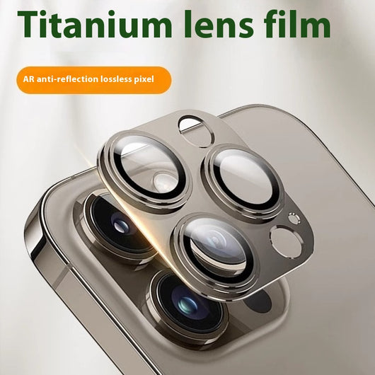 Protector de Lente Trasera de Titanio - Película Protectora Integral para Cámara