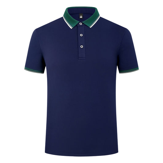 Polo Elástico de Algodón con Combinación de Colores - Image 9