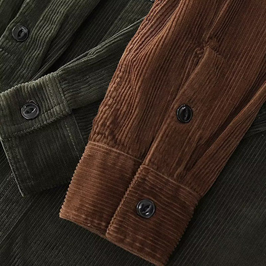 Camisa de Manga Larga para Hombre Primavera Otoño - Image 3