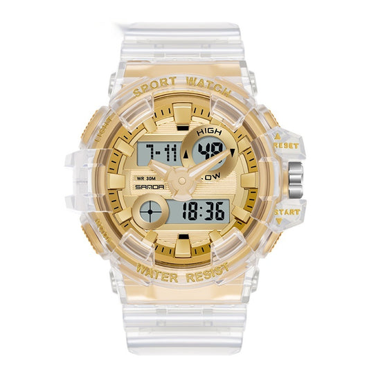 Reloj Deportivo Digital Dual Display Pantalla Grande Luminoso Resistente al Agua Unisex - Image 10