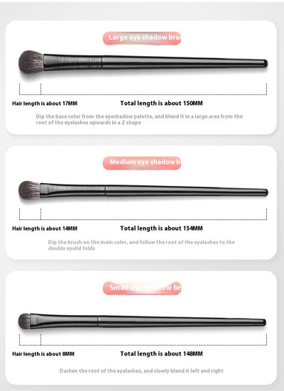 Set de 6 Brochas para Sombras de Ojos - Herramientas de Maquillaje para Principiantes - Image 6