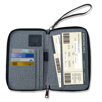 Bolso de Negocios para Hombre con Múltiples Compartimientos y Cierre de Seguridad