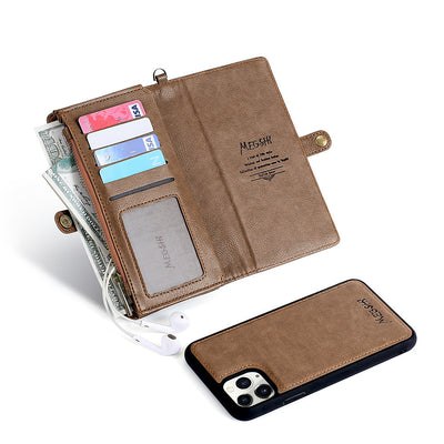 Funda Protectora iPhone 11 Pro Max con Múltiples Compartimentos para Tarjetas - Image 8