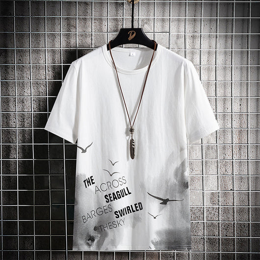 Camiseta Casual Cuello Redondo Manga Corta - Image 6