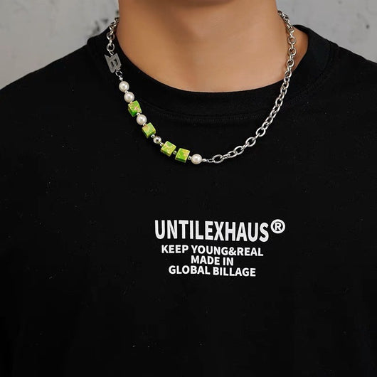 Collar de Acero Titanio para Hombre - Diseño Minimalista Que No Se Desvanece - Image 49