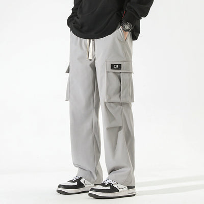 Pantalones Casuales Rectos con Múltiples Bolsillos para Niños - Image 3
